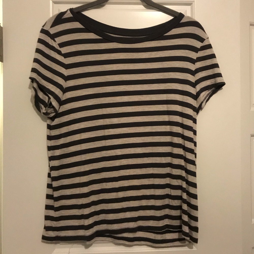 American Eagle Soft Striped Short Sleeve Tee